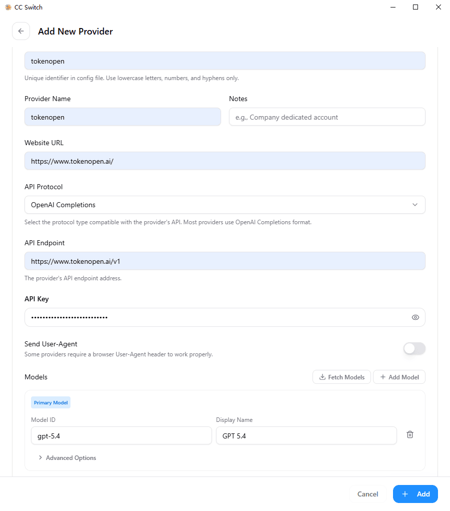 OpenClaw API 配置